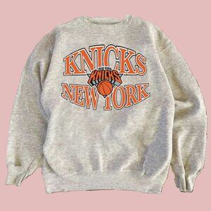 Vtg New York Knicks Basketball Crewneck Sweatshirt 90s Knicks Sweatshirt Unisex